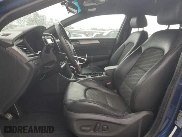 2019 Hyundai Sonata Sport z VIN 5NPE34AF3KH785711, wystawiony jako Copart lot #56383975 z przebiegiem 60 497 mil mil oraz Szkoda całkowita • Salvage title. Historia ofert i sprzedaży dostępna na DreamBid. Obrazek 7.