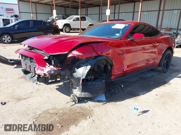 2021 Ford Mustang GT with VIN 1FA6P8CF6M5140346, listed as a IAAI auction lot 41241871 with 64,724 mi miles. Bid and sale history available at carsss.com. Image 2.