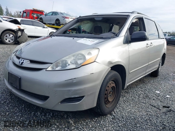 2006 Toyota Sienna CE with VIN 5TDZA23C96S580392, listed as a IAAI auction lot 41671251 with 92,357 mi miles and . Bid and sale history available at DreamBid. Image 18.