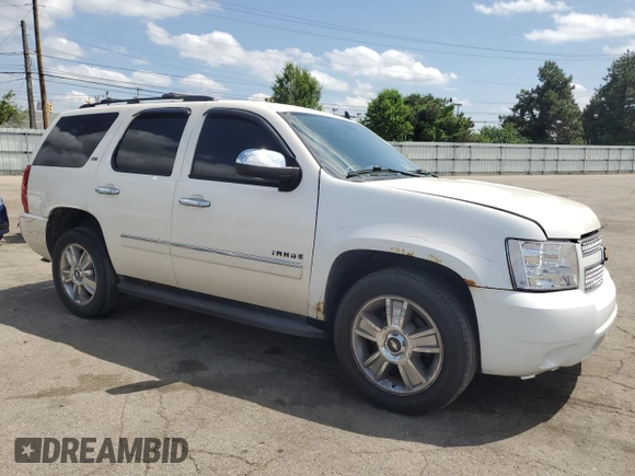 2010 Chevrolet Tahoe LTZ with VIN 1GNUKCE03AR206603, listed as a Copart auction lot 57262505 with 224,751 mi miles and Salvage title. Bid and sale history available at DreamBid. Image 4.