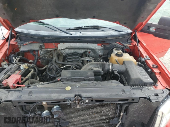 2011 Ford F-150 XL with VIN 1FTFX1EFXBFC70832, listed as a Copart auction lot 56369255 with 238,617 mi miles and Salvage title. Bid and sale history available at DreamBid. Image 11.