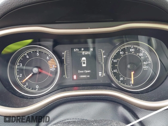 2017 Jeep Cherokee Latitude with VIN 1C4PJLCB5HW571941, listed as a IAAI auction lot 41156440 with 135,862 mi miles and . Bid and sale history available at DreamBid. Image 7.