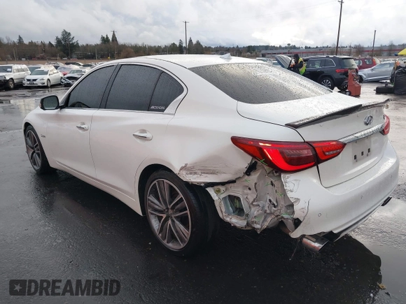 2020 Infiniti Q50 Red Sport 400 с VIN JN1FV7AP3LM630322, выставлен на аукционе IAAI как лот 41483294 с пробегом 64 678 миль миль и . История ставок и продаж доступна на DreamBid. Изображение 6.