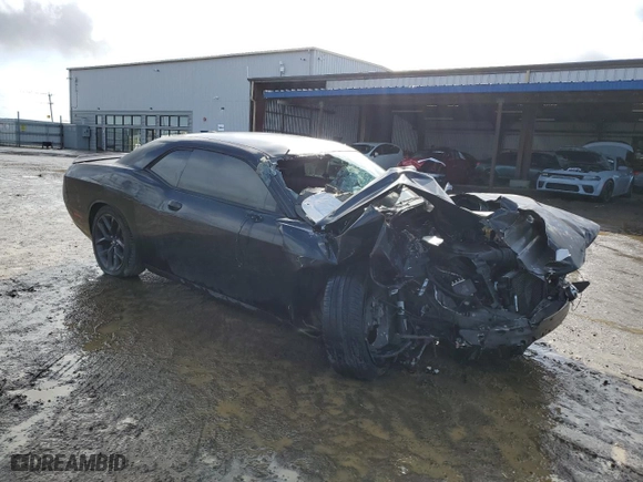 2021 Dodge Challenger SXT with VIN 2C3CDZAG8MH568228, listed as a Copart auction lot 48918225 with 0 mi miles and Salvage Title. Bid and sale history available at carsss.com. Image 4.