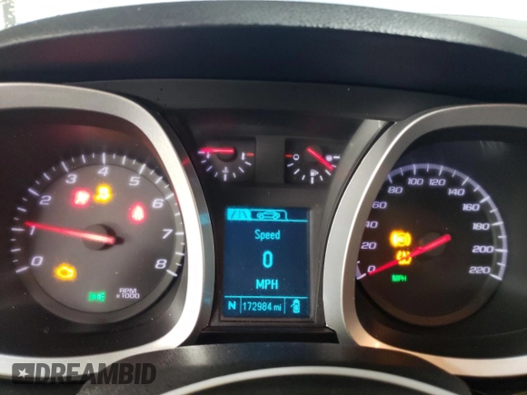 2015 Chevrolet Equinox LT with VIN 2GNFLFE34F6313406, listed as a Copart auction lot 45174685 with 172,984 mi miles and Salvage Title. Bid and sale history available at DreamBid. Image 9.