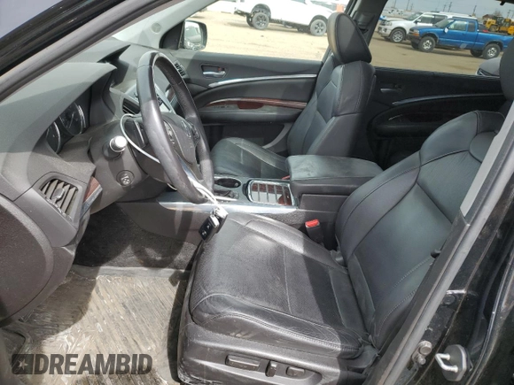2014 Acura MDX Advance with VIN 5FRYD4H83EB024907, listed as a Copart auction lot 50043875 with 87,528 mi miles and Salvage Title. Bid and sale history available at DreamBid. Image 7.