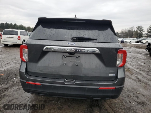 2020 Ford Explorer with VIN 1FMSK8BH1LGC23899, listed as a Copart auction lot 88706445 with 71,552 mi miles and Salvage Title. Bid and sale history available at carsss.com. Image 6.