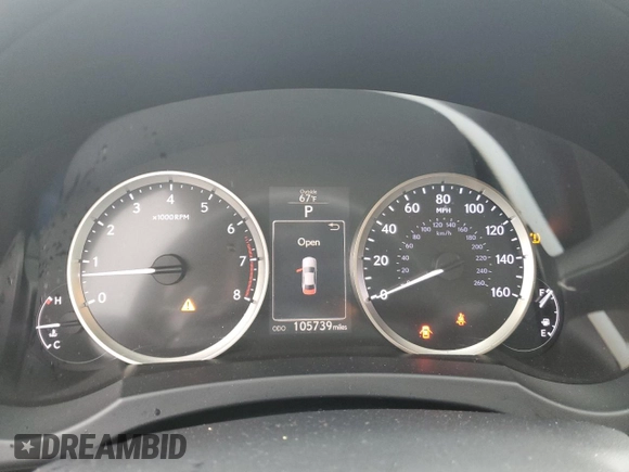 2016 Lexus IS 300/350 z VIN JTHCM1D27G5009762, wystawiony jako Copart lot #55401185 z przebiegiem 105 739 mil mil oraz Szkoda całkowita • Salvage title. Historia ofert i sprzedaży dostępna na DreamBid. Obrazek 9.