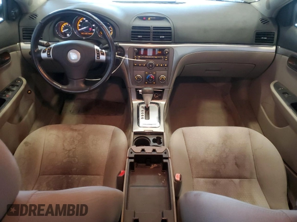 2009 Saturn Aura XE with VIN 1G8ZS57B69F168963, listed as a Copart auction lot 51435475 with 189,762 mi miles and Non Repairable. Bid and sale history available at DreamBid. Image 8.