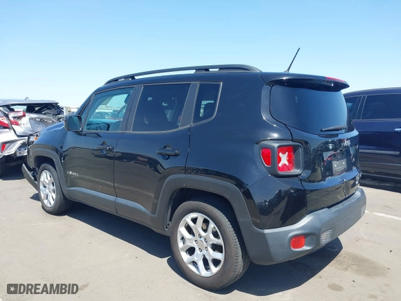 2017 Jeep Renegade Altitude with VIN ZACCJABB6HPE57612, listed as a IAAI auction lot 41980363 with 139,529 mi miles. Bid and sale history available at carsss.com. Image 3.