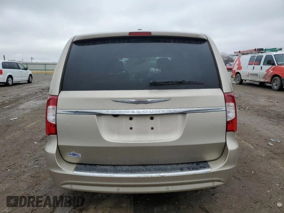 2014 Chrysler Town & Country Touring-L with VIN 2C4RC1CG2ER165008, listed as a Copart auction lot 43344605 with 132,203 mi miles and Salvage Title. Bid and sale history available at carsss.com. Image 6.