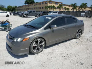 2007 Honda Civic Si z VIN 2HGFA55507H710127, wystawiony jako Copart lot #58890785 z przebiegiem 186 259 mil mil oraz Szkoda całkowita • Salvage title. Historia ofert i sprzedaży dostępna na DreamBid. Obrazek 1.
