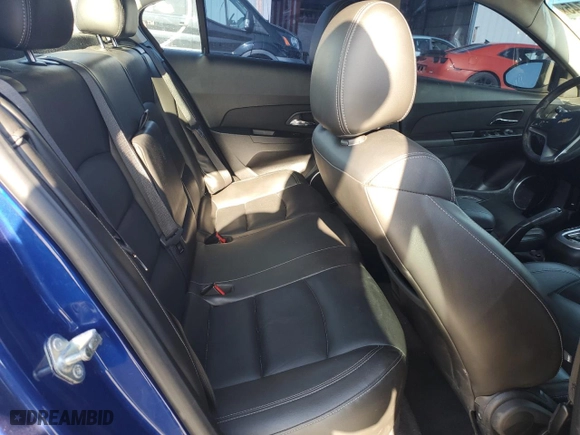 2012 Chevrolet Cruze LTZ with VIN 1G1PH5SC5C7207452, listed as a Copart auction lot 52160745 with 128,185 mi miles and Salvage Title. Bid and sale history available at carsss.com. Image 10.