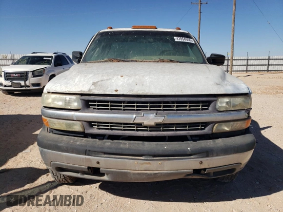 2001 Chevrolet Silverado 3500 with VIN 1GCJC39G01F121834, listed as a Copart auction lot 47854955 with 322,707 mi miles and Clean Title. Bid and sale history available at carsss.com. Image 5.