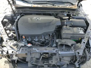 2018 Acura TLX Advance with VIN 19UUB3F7XJA006760, listed as a Copart auction lot 43047455 with 30,299 mi miles and Salvage title. Bid and sale history available at DreamBid. Image 11.