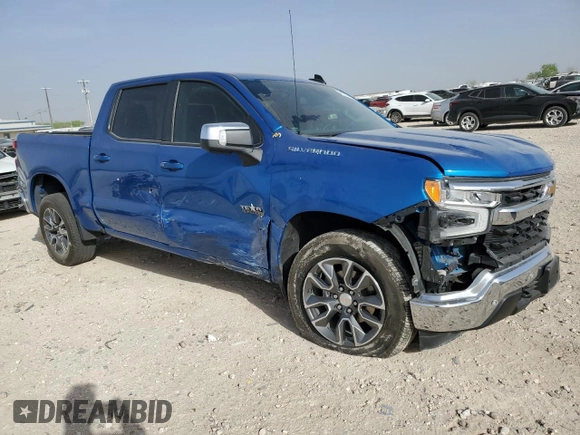 2024 Chevrolet Silverado 1500 LT with VIN 3GCPACED3RG194363, listed as a Copart auction lot 49748415 with 31,627 mi miles and Salvage Title. Bid and sale history available at DreamBid. Image 4.