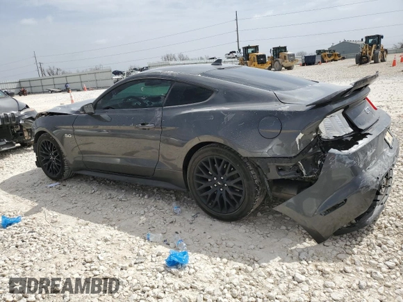2020 Ford Mustang GT with VIN 1FA6P8CF8L5175789, listed as a Copart auction lot 48051655 with 32,270 mi miles and Salvage Title. Bid and sale history available at DreamBid. Image 2.