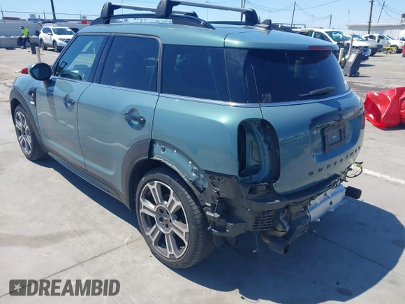 2022 MINI Countryman Cooper S with VIN WMZ53BR03N3N90132, listed as a IAAI auction lot 42228990 with 49,017 mi miles and . Bid and sale history available at DreamBid. Image 3.