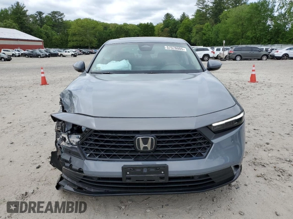 2024 Honda Accord EX-L with VIN 1HGCY2F64RA094518, listed as a Copart auction lot 57578005 with 9,297 mi miles and Salvage title. Bid and sale history available at DreamBid. Image 5.
