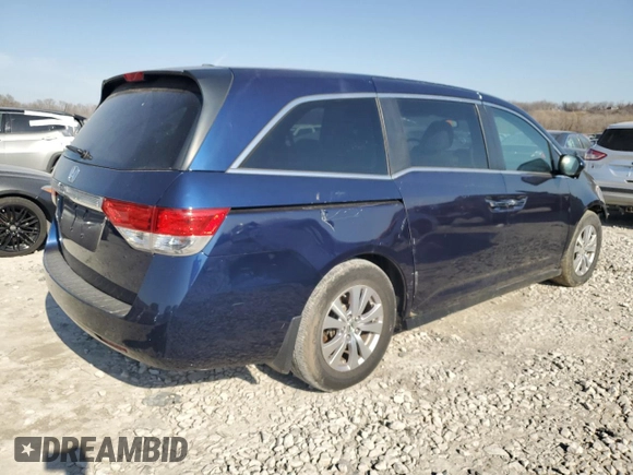 2016 Honda Odyssey EX-L with VIN 5FNRL5H64GB116298, listed as a Copart auction lot 49032775 with 54,319 mi miles and Clean Title. Bid and sale history available at DreamBid. Image 3.