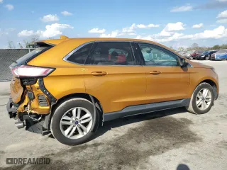 2016 Ford Edge SEL with VIN 2FMPK4J86GBB09877, listed as a Copart auction lot 44323695 with 87,790 mi miles and Salvage Title. Bid and sale history available at carsss.com. Image 3.