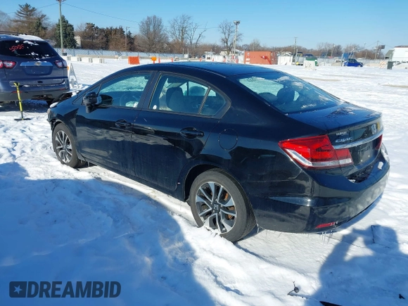 2015 Honda Civic EX z VIN 19XFB2F80FE010721, wystawiony jako IAAI lot #41276439 z przebiegiem 108 722 mil mil oraz . Historia ofert i sprzedaży dostępna na DreamBid. Obrazek 3.