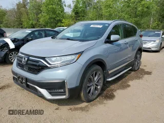2020 Honda CR-V Touring z VIN 2HKRW2H9XLH236764, wystawiony jako Copart lot #59693475 z przebiegiem Nie podano mil oraz Czysty tytuł • Clean title. Historia ofert i sprzedaży dostępna na DreamBid. Obrazek 1.