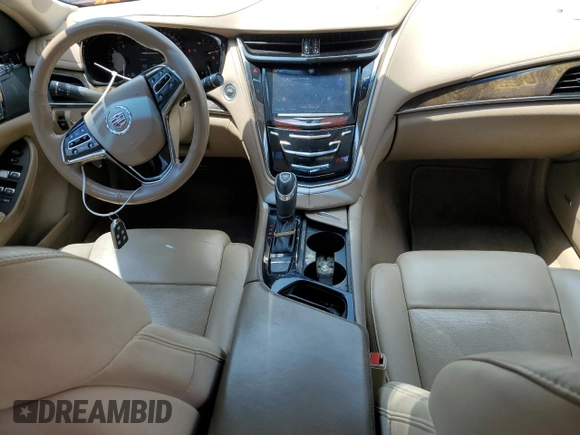 2014 Cadillac CTS Luxury AWD with VIN 1G6AX5SX3E0196520, listed as a Copart auction lot 62265475 with 108,741 mi miles and Salvage title. Bid and sale history available at DreamBid. Image 8.