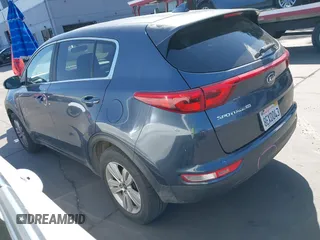 2019 Kia Sportage LX with VIN KNDPM3ACXK7513831, listed as a IAAI auction lot 41969252 with 99,388 mi miles. Bid and sale history available at carsss.com. Image 3.