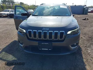 2022 Jeep Cherokee Limited with VIN 1C4PJMDX9ND509157, listed as a IAAI auction lot 42179093 with 34,638 mi miles and . Bid and sale history available at DreamBid. Image 12.