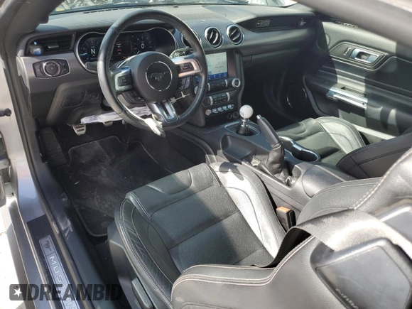 2020 Ford Mustang GT with VIN 1FA6P8CF5L5186488, listed as a Copart auction lot 59711705 with 37,602 mi miles and Salvage title. Bid and sale history available at DreamBid. Image 8.