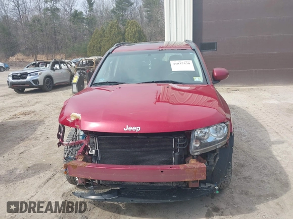 2015 Jeep Compass High Altitude Edition with VIN 1C4NJCEA8FD126274, listed as a IAAI auction lot 41837430 with 119,444 mi miles. Bid and sale history available at carsss.com. Image 12.