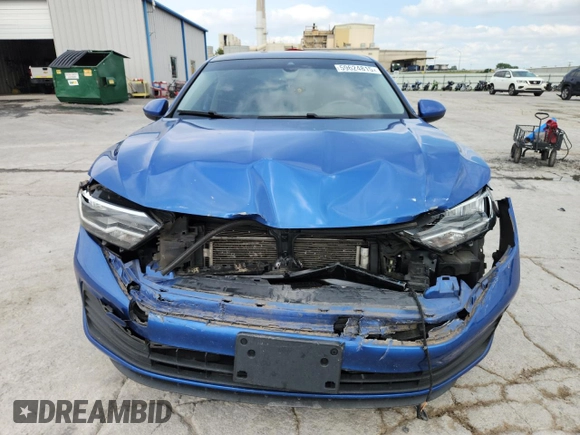 2022 Volkswagen Jetta SE with VIN 3VW7M7BU8NM013981, listed as a Copart auction lot 59624815 with 103,931 mi miles and Salvage title. Bid and sale history available at DreamBid. Image 5.