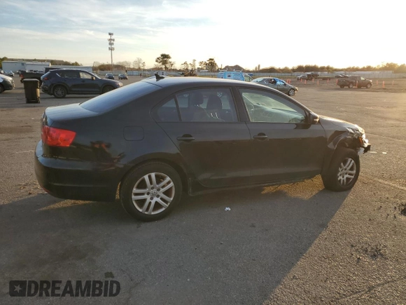 2011 Volkswagen Jetta SE with VIN 3VWDZ7AJ5BM346646, listed as a Copart auction lot 81975254 with 143,631 mi miles and Non repairable. Bid and sale history available at DreamBid. Image 3.