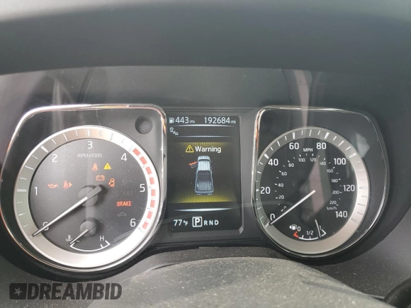 2016 Nissan Titan XD PRO-4X with VIN 1N6BA1F47GN509342, listed as a Copart auction lot 84259474 with 192,684 mi miles and Clean Title. Bid and sale history available at carsss.com. Image 9.