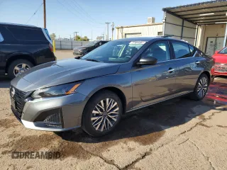 2025 Nissan Altima SV with VIN 1N4BL4DV5SN360860, listed as a Copart auction lot 50212315 with 1,279 mi miles and Clean Title. Bid and sale history available at carsss.com. Image 1.