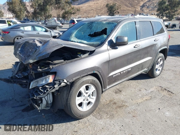 2017 Jeep Grand Cherokee Laredo with VIN 1C4RJEAG8HC944037, listed as a IAAI auction lot 41299619 with 140,405 mi miles. Bid and sale history available at carsss.com. Image 2.