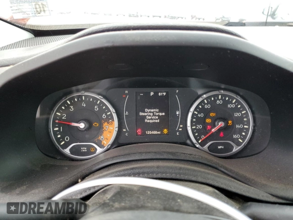 2015 Jeep Renegade Sport with VIN ZACCJBAT3FPC23361, listed as a Copart auction lot 55310505 with 125,468 mi miles and Salvage Title. Bid and sale history available at DreamBid. Image 9.