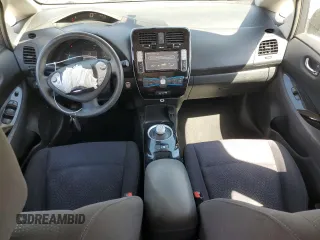 2015 Nissan LEAF SV with VIN 1N4AZ0CP1FC309007, listed as a Copart auction lot 63433853 with 75,480 mi miles. Bid and sale history available at carsss.com. Image 8.