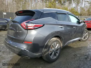 2016 Nissan Murano S with VIN 5N1AZ2MH2GN104231, listed as a Copart auction lot 45402905 with 0 mi miles and Salvage Title. Bid and sale history available at carsss.com. Image 3.