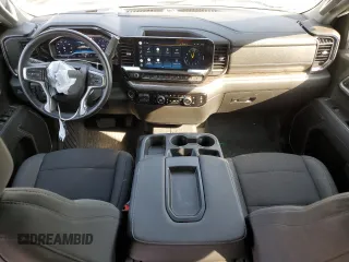 2022 Chevrolet Silverado 1500 LT with VIN 1GCUDDET6NZ537975, listed as a Copart auction lot 74848124 with Not Provided miles and Salvage Title. Bid and sale history available at DreamBid. Image 8.