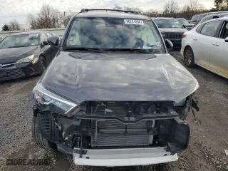 2021 Toyota 4Runner SR5 with VIN JTEEU5JR3M5246632, listed as a Copart auction lot 86261894 with 18,327 mi miles and Salvage Title. Bid and sale history available at carsss.com. Image 5.