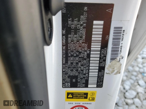 2011 Lexus RX 350 с VIN 2T2BK1BA1BC103110, выставлен на аукционе Copart как лот 59075115 с пробегом 254 771 миль миль и Списание • Salvage title. История ставок и продаж доступна на DreamBid. Изображение 13.