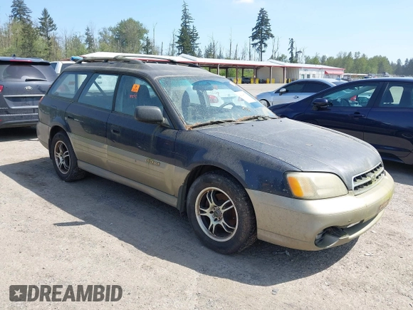 2002 Subaru Legacy Outback с VIN 4S3BH665726653481, выставлен на аукционе IAAI как лот 42140537 с пробегом 320 402 миль миль и . История ставок и продаж доступна на DreamBid. Изображение 1.