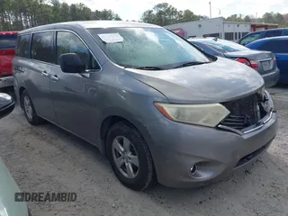 2012 Nissan Quest SL with VIN JN8AE2KP8C9051388, listed as a IAAI auction lot 41799522 with 192,601 mi miles. Bid and sale history available at carsss.com. Image 1.