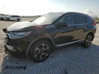 2017 Honda CR-V Touring with VIN 5J6RW1H91HL005307, listed as a Copart auction lot 51938845 with 41,323 mi miles and Salvage Title. Bid and sale history available at carsss.com. Image 1.