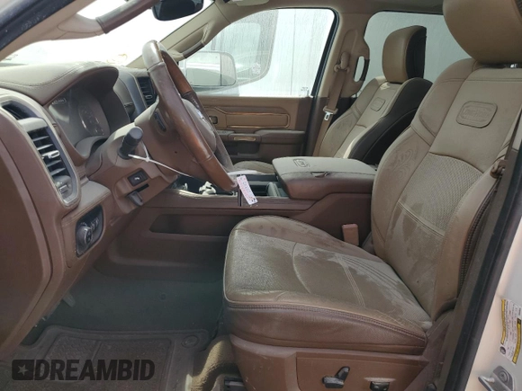 2019 Ram 2500 Laramie Longhorn with VIN 3C6UR5LL4KG593040, listed as a Copart auction lot 44170595 with 160,488 mi miles and Salvage title. Bid and sale history available at DreamBid. Image 7.