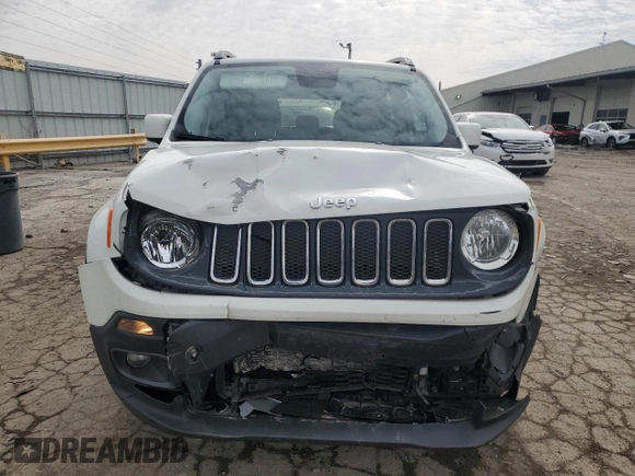 2017 Jeep Renegade Latitude с VIN ZACCJABB5HPG44565, выставлен на аукционе Copart как лот 49700675 с пробегом 71 175 миль миль и Списание • Salvage title. История ставок и продаж доступна на DreamBid. Изображение 5.