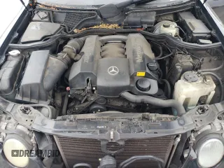 2002 Mercedes-Benz E-Class with VIN WDBJF65J42B486633, listed as a Copart auction lot 76979054 with 151,429 mi miles and Salvage Title. Bid and sale history available at carsss.com. Image 12.