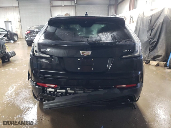 2019 Cadillac XT4 FWD Sport with VIN 1GYFZER48KF189316, listed as a Copart auction lot 89083345 with 36,776 mi miles and Salvage Title. Bid and sale history available at carsss.com. Image 6.